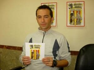 David López, organizador de la prueba. JLP.