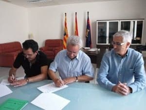 Jose Antonio Isabal, Manuel Lana y Faustino Rami.