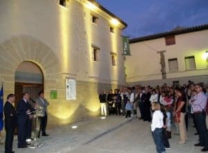 Inauguración del centro cultural de Tierz. 