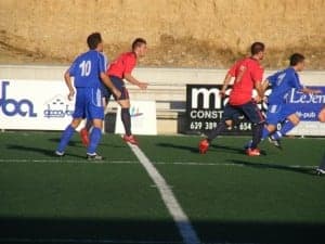 Partido de la Ferranca ante el Zuera. Ángel Huguet.
