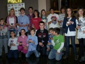 Grupo premiados en Trofeo Clausura.