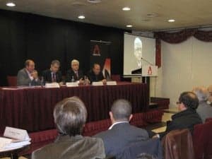 Arguilé durante su intervención. 