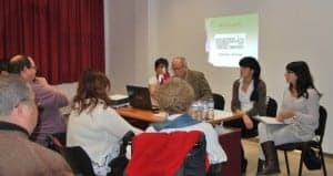 Charla de presentación de la asociación.
