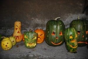 Las calaveras calabazas. JLP.