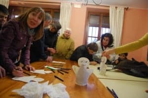 Tallere de marionetas de almetas. JLP.