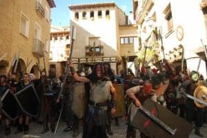 Las tropas de los orkos y hombres malvados. JLP.