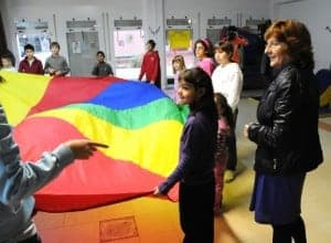 Actividades en los centros escolares. 