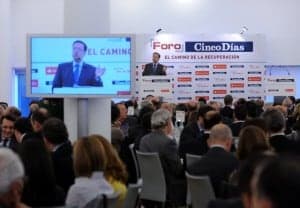 Marcelino Iglesias en el foro de Cinco Días.