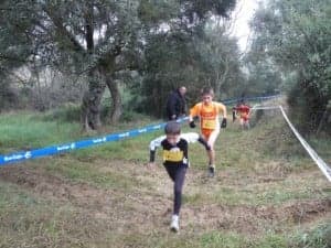 Un momento del cross. C.G.