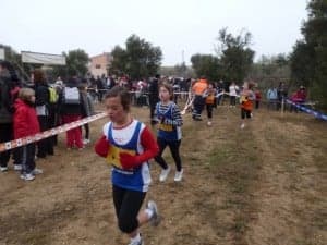 Las promersas del atletismo femenino. C.G.