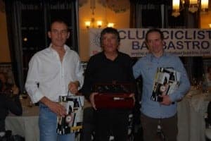3 primeros clasificados de la puntuación de las salidas de los domingos.