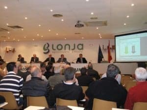 Sesión de la Lonja de Binéfar.