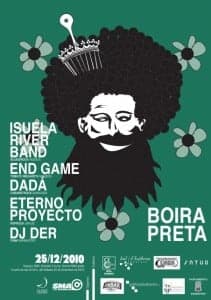 Cartel del festival Boira Preta. 