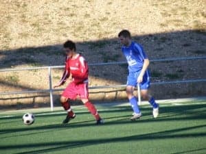Partido contra el Casetas. A.H.
