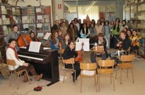 Coral montisonense y Orquesta de Cámara de Huesca.