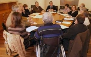Reunión del consejo del IEA. 