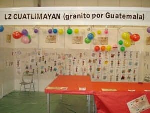 El estand de "Granito por Guatemala", en Zagalandia. Foto: S.E.