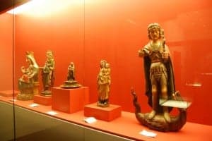Tallas expuestas en el museo. JLP.