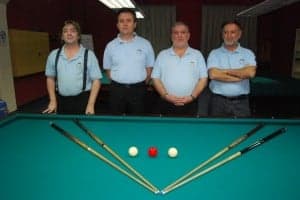 Equipo de billar de la SMA. JLP.