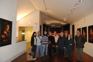 Primera visita guiada al museo. JLP. Primera visita guiada al museo. JLP.