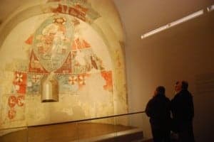 El pantocrator de Vio se puede ver en la Catedral. JLP.