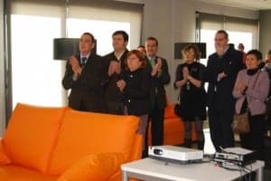 Broto aplaudió las nuevas instalaciones. JLP.