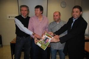 Paco Ballarín, José Luis Torres, Toño Castillo y Miguel Ángel Ric. JLP.