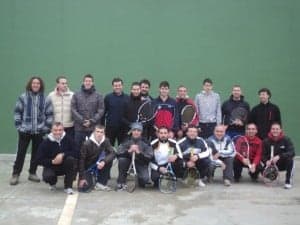 Participantes en el torneo de Monzón.