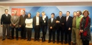 Candidatos del PSOE en el Alto Aragón.