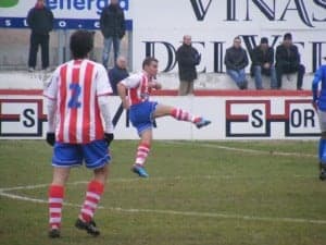 Partido contra el Utebo. A.H.