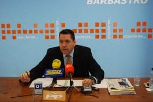 Ángel Solana, del PP Barbastro. JLP.