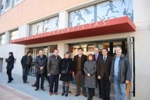 Inauguración de la residencia de deportistas. JLP.