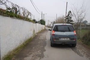 Calle de los Tapiados, un cuello de botella. JLP.