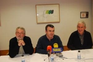 Acín, Silva y Albero. JLP.