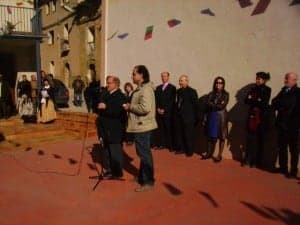 Campodarve junto a Miguel Ángel Lisa. Pili Lisa.