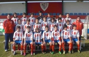 Alevín de la U.D. Barbastro.