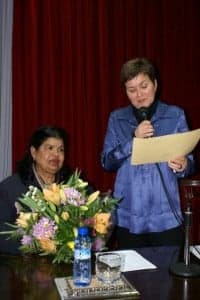 Adelina y Elisa Sanjuán. 