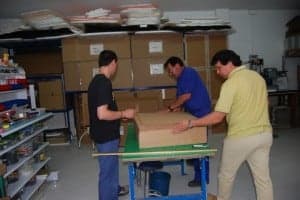 Uno de los empleos de Somontano Social. JLP.