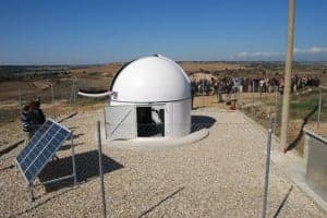 Observatorio de Torres ubicado a las afueras de la población. JLP.