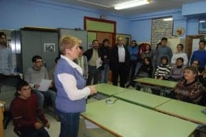 Nieves Doz expuso la iniciativa. JLP.
