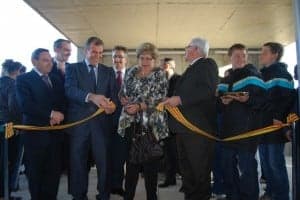 Inauguración del polideportivo. JLP.