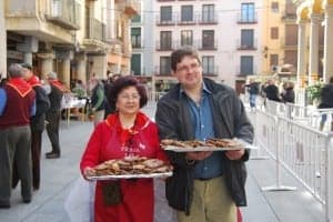Elita Davias y Javier Crespillo Rico. JLP.