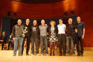 Equipo de veteranos del Centro Atlético Monzón Hinaco. JLP.