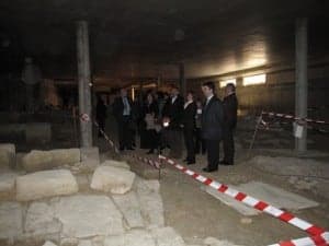 Visita al yacimiento. 