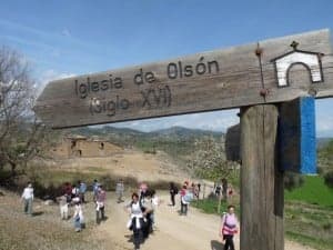 De camino a Olsón. 