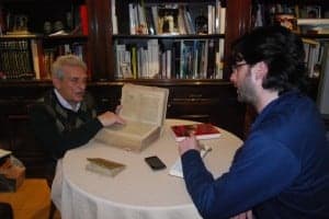 Luis Álvarez entrevista a Ángel Gari. JLP.