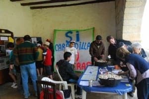 La polémica de las canteras de Estadilla ha animado el ambiente preelectoral. JLP.