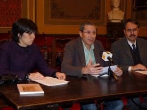 Presentación de la obra en el Ayuntamiento. 