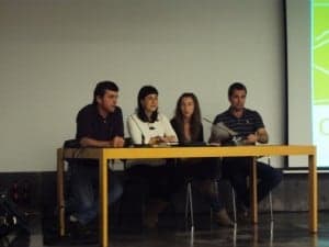Integrantes de la asociación Carrodilla Sostenible. 