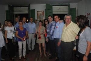 Candidatos del PSOE de Barbastro y la Comarca. JLP.